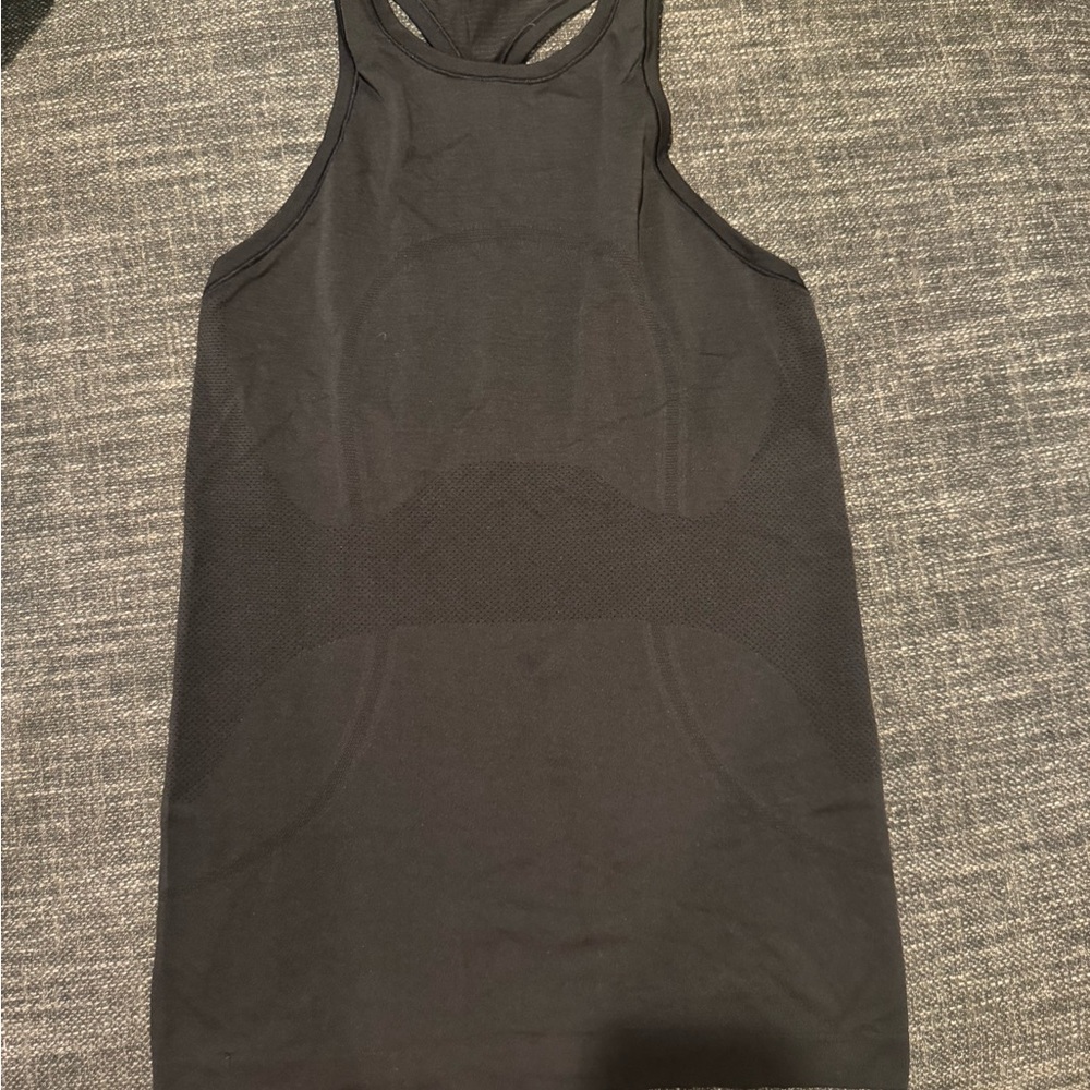 lululemon athletica Black Racerback Tank Top